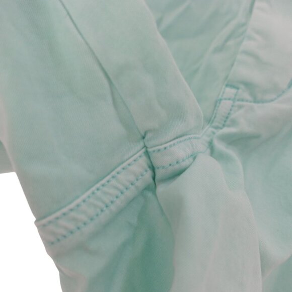 Vineyard Vines Island Shorts Sz 38 Mint Green Garment Dyed Chino Flat Front 7" - Picture 4 of 11